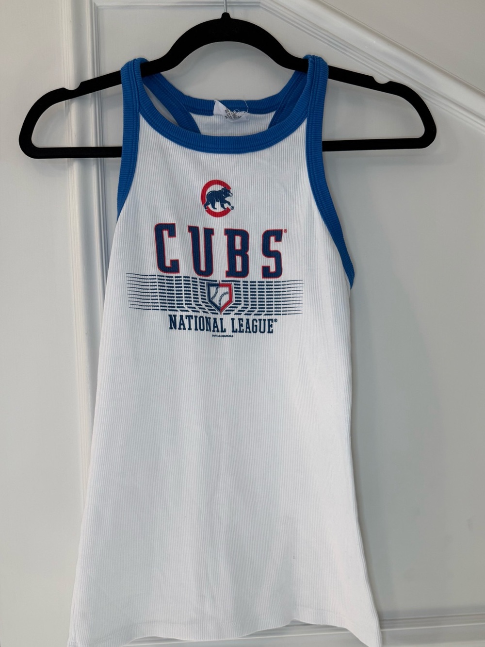 Chicago Cubs ribbed racerback tank
